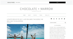 Desktop Screenshot of chocolateandmarrow.com